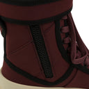 MILITARY SNEAKER' HI-TOP BURGUNDY SNEAKERS