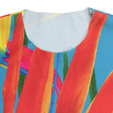 SLEEVELESS MULTI-COLOR DRESS