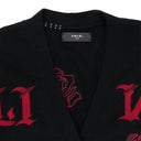 ROSE BLACK/RED CARDIGAN