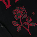 ROSE BLACK/RED CARDIGAN