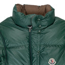 VERONE GREEN/BROWN DOWN & PUFFER JACKET