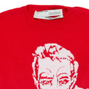 GRAPHIC KNIT L/S RED T-SHIRT