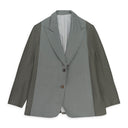 2TONE SINGLE BREASTED GREY GREEN JACKET & BLAZER