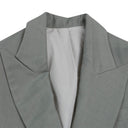 2TONE SINGLE BREASTED GREY GREEN JACKET & BLAZER