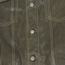 BUWAS ACID SMOKE BUCK WET BROWN DENIM JACKET