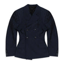 DOUBLE-BREASTED W EXTENDED LAPEL NAVY BLAZERS & JACKET