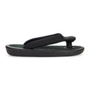 NEOPRENE PLATFORM BLACK SANDALS & FLIP-FLOPS