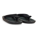 NEOPRENE PLATFORM BLACK SANDALS & FLIP-FLOPS