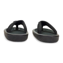 NEOPRENE PLATFORM BLACK SANDALS & FLIP-FLOPS