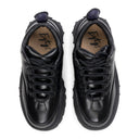 ANGEL LEATHER BLACK SNEAKERS