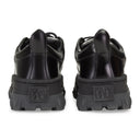 ANGEL LEATHER BLACK SNEAKERS