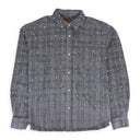 PEARL AND DIAMOND GREY BUTTON-DOWN SHIRT