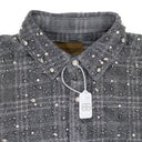 PEARL AND DIAMOND GREY BUTTON-DOWN SHIRT