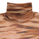 LONG SLEEVE BROWN TURTLENECK SWEATER