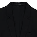 FOLDED TAILORED BLACK JACKET