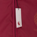 LOGO REVERSIBLE FLEECE NYLON BURGUNDY BOMBERS