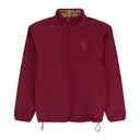 LOGO REVERSIBLE FLEECE NYLON BURGUNDY BOMBERS