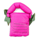 MINI NYLON PINK PUFFER BAG
