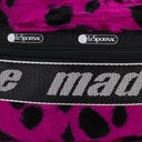 BOX BLACK/PINK CROSSBODY BAG