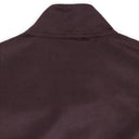 WOOL TIE KNOT BURGUNDY JACKET