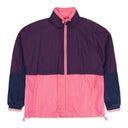 EGGPLANT COLOR BLOCKED NYLON PURPLE/PINK JACKET