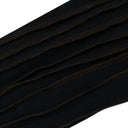 3D STRIPE BLACK/BROWN STRAIGHT PANTS