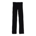 3D STRIPE BLACK/BROWN STRAIGHT PANTS