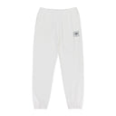 UNISEX MINI BOX LOGO WHITE SWEATPANTS