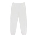 UNISEX MINI BOX LOGO WHITE SWEATPANTS