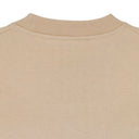 SS LOGO CHEST PRINT DARK SAND T-SHIRT