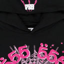 555 WEB BLACK, PINK HOODIE & SWEATSHIRT