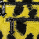 LENTICULAR MESH FANNY PACK BLACK/YELLOW BELT BAG