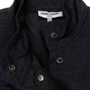 WOOL TIE KNOT BLACK JACKET