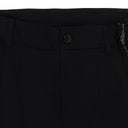 SLICED TAILORED BLACK TROUSER