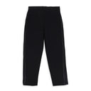 SLICED TAILORED BLACK TROUSER