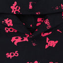 ALL OVER PRINT BLACK, RED HOODIE & SWEATSHIRT