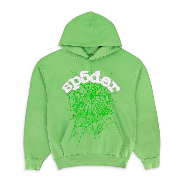 WEB GREEN HOODIE & SWEATSHIRT