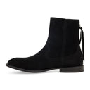 SUEDE SHANE BLACK BOOTS