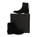 SUEDE SHANE BLACK BOOTS