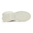 BIANCO WHITE ANKLE BOOTS