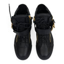 LONDON LINDOS VAGUE HI-TOP BLACK SNEAKERS