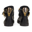 LONDON LINDOS VAGUE HI-TOP BLACK SNEAKERS