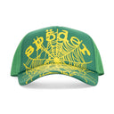 WEB TRUCKER GREEN HATS