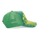 WEB TRUCKER GREEN HATS