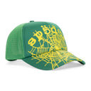 WEB TRUCKER GREEN HATS