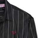 WOVEN PULLED NECK SHIRT