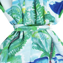 FILIPE SURFBOARD GREEN DRESS