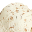 DECAYING FLORAL PRINT MARSHMALLOW WHITE DRESS