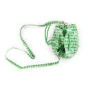 GINGHAM STATUE GREEN BACKPACK