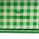 GINGHAM STATUE GREEN BACKPACK